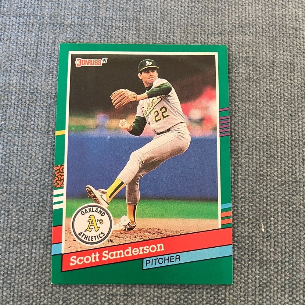 1991 Donruss Oakland A's Baseball Card Trading Card